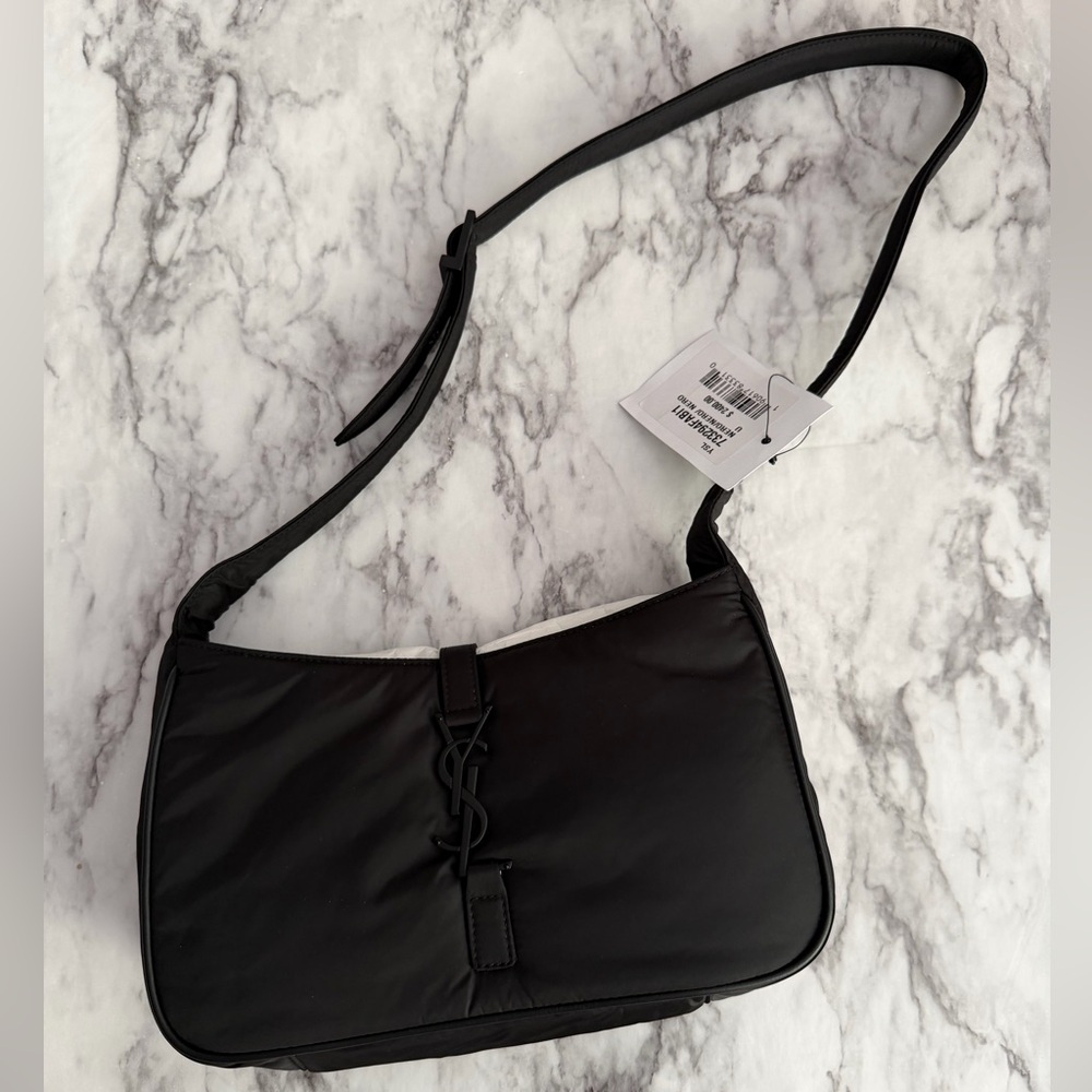New Saint Laurent Le 5 À 7 nylon shoulder bag